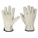 14999 / Guantes de piel de cerdo, tipo operador, Truper