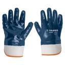 15245 / Guantes de algodón recubiertos de nitrilo, puño seguridad, Truper