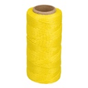 14045 / Carrete con 65 m de hilo para albañil amarillo, Truper