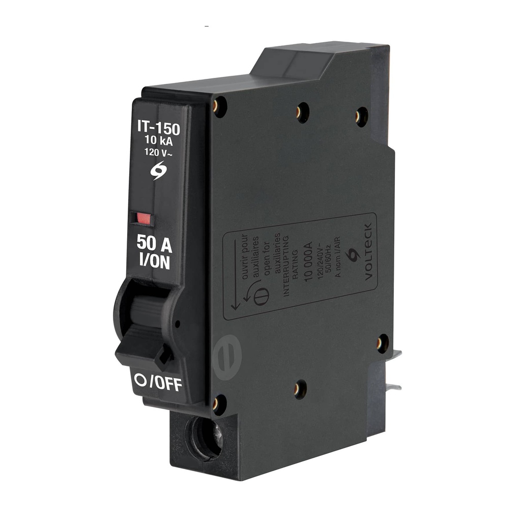 47510 / Interruptor termomagnético 1 polo 50 A, Volteck