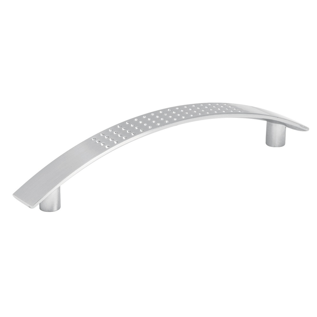 43821 / Jaladera metálica de 96mm estilo 'Contempo', níquel satinado, Hermex