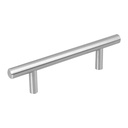 43828 / Jaladera de acero, 96 mm estilo 'Cilindro', níquel satinado, Hermex