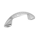 43619 / Jaladera metálica de 64mm estilo 'Elipse', níquel satinado, Hermex