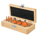11359 / Juego de 6 brocas para router, Truper