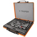 12893 / Juego 103 herramientas 1/4', 3/8' y 1/2' std y mm p/mecánico, Truper