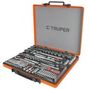 13975 / Juego 135 herramientas 1/4', 3/8' y 1/2' std y mm p/mecánico, Truper