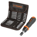 18219 / Desarmador tipo matraca con 18 puntas y 6 dados, Truper