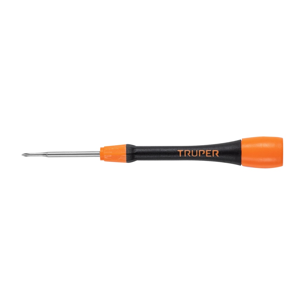 100669 / Desarmador de precisión de cruz PH00 mango ergonómico, Truper