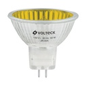 47256 / Lámpara de halógeno amarillo 50 W tipo MR16 en caja, Volteck