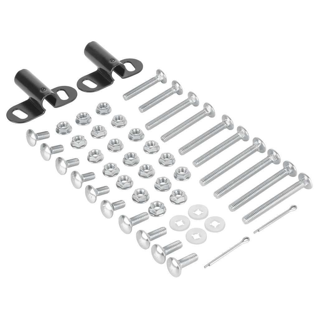 100156 / Juego de tornilleria con chumaceras para carretilla TP-8, Truper