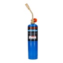 Kit de mechero y cilindro de gas propano de 400 g, azul, Truper