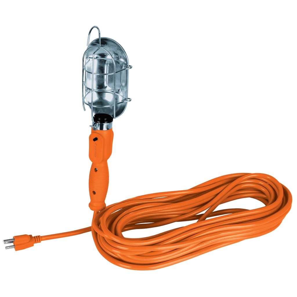 47261 / Lámpara de taller con canastilla metálica 14.5 m, Volteck