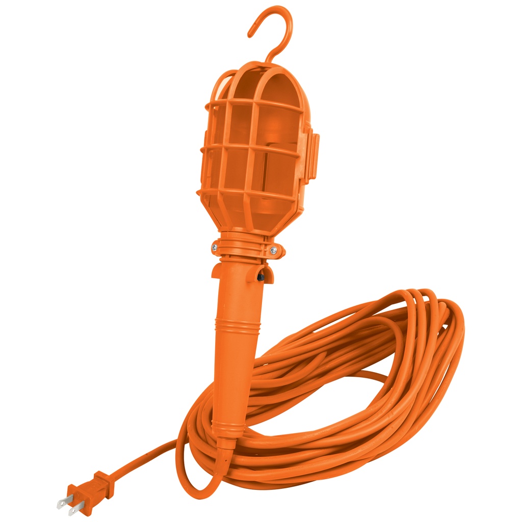 47260 / Lámpara de taller con canastilla plástica, 14.5 m, Volteck