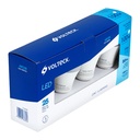 48128 / Pack de 4 lámparas LED A19 14 W (equiv. 100 W), luz de día, Volteck