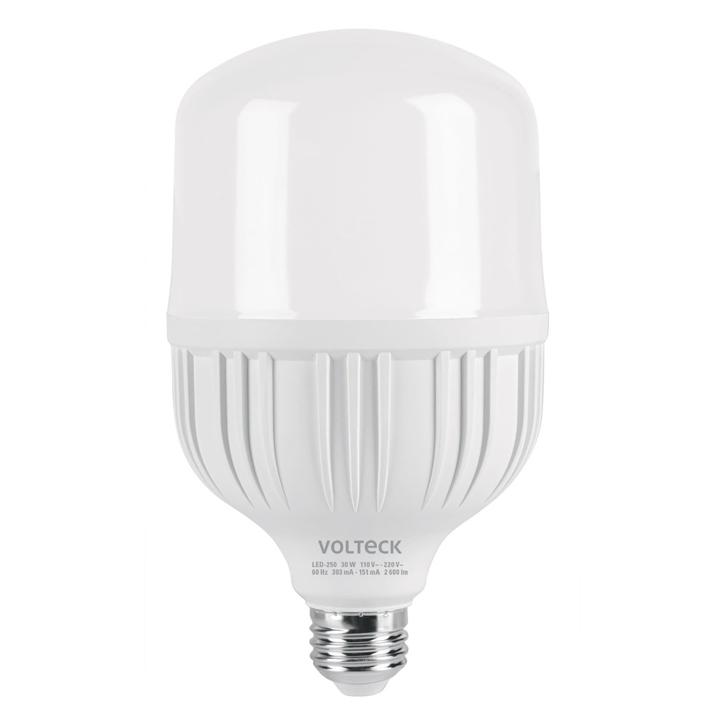 46226 / Lámpara LED alta potencia 30 W (equiv. 250 W), luz de día, Volteck