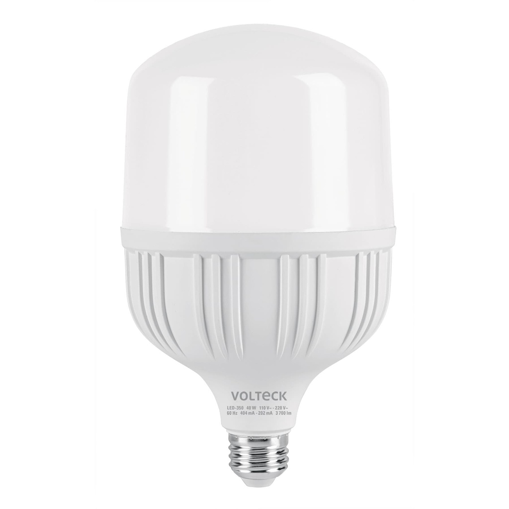 46227 / Lámpara LED alta potencia 40 W (equiv. 350 W), luz de día, Volteck
