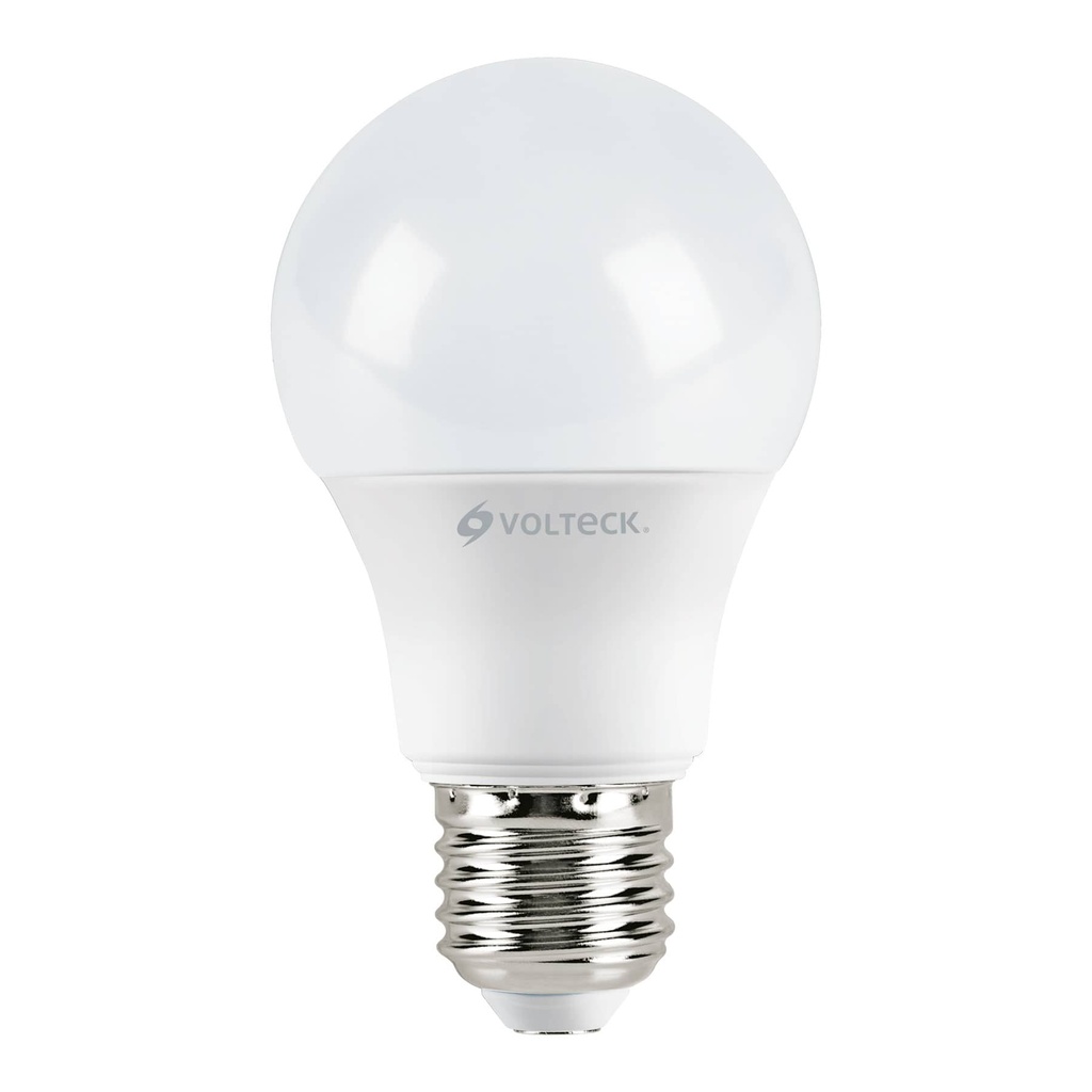 46857 / Lámpara LED A19 6 W (equiv. 40 W) luz cálida blíster Volteck