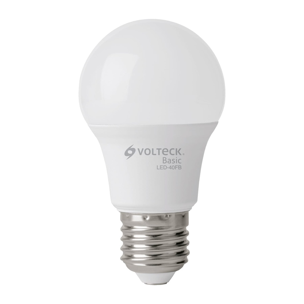 28059 / Lámpara LED A19 6 W (equiv. 40 W), luz de día, caja, Basic, Volteck