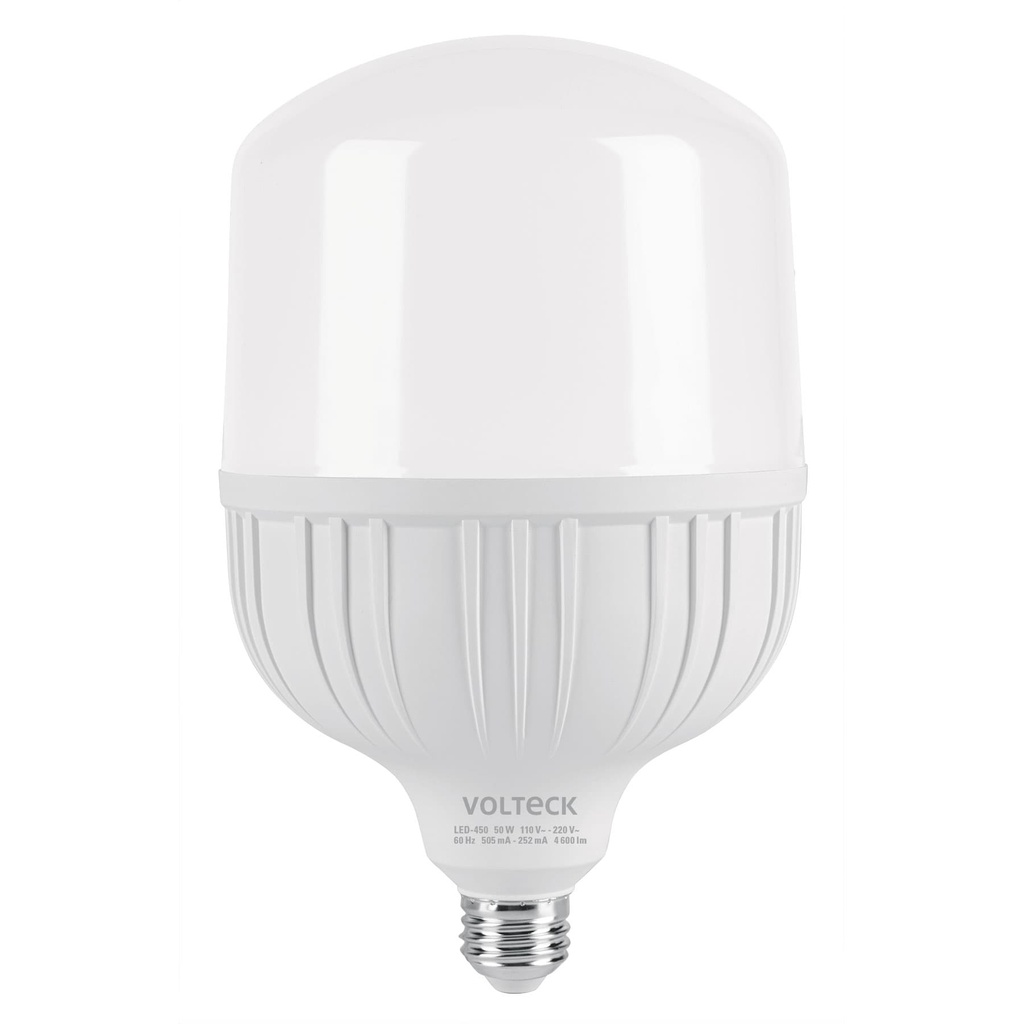 46228 / Lámpara LED alta potencia 50 W (equiv.450 W), luz de día, Volteck