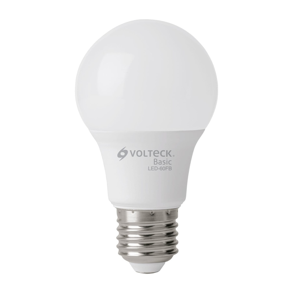 28061 / Lámpara LED A19 8 W (equiv. 60 W), luz de día, caja, Basic, Volteck