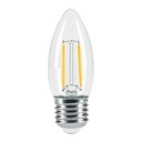 46212 / Lámpara LED tipo vela 3 W con filamento luz cálida, blíster, Volteck