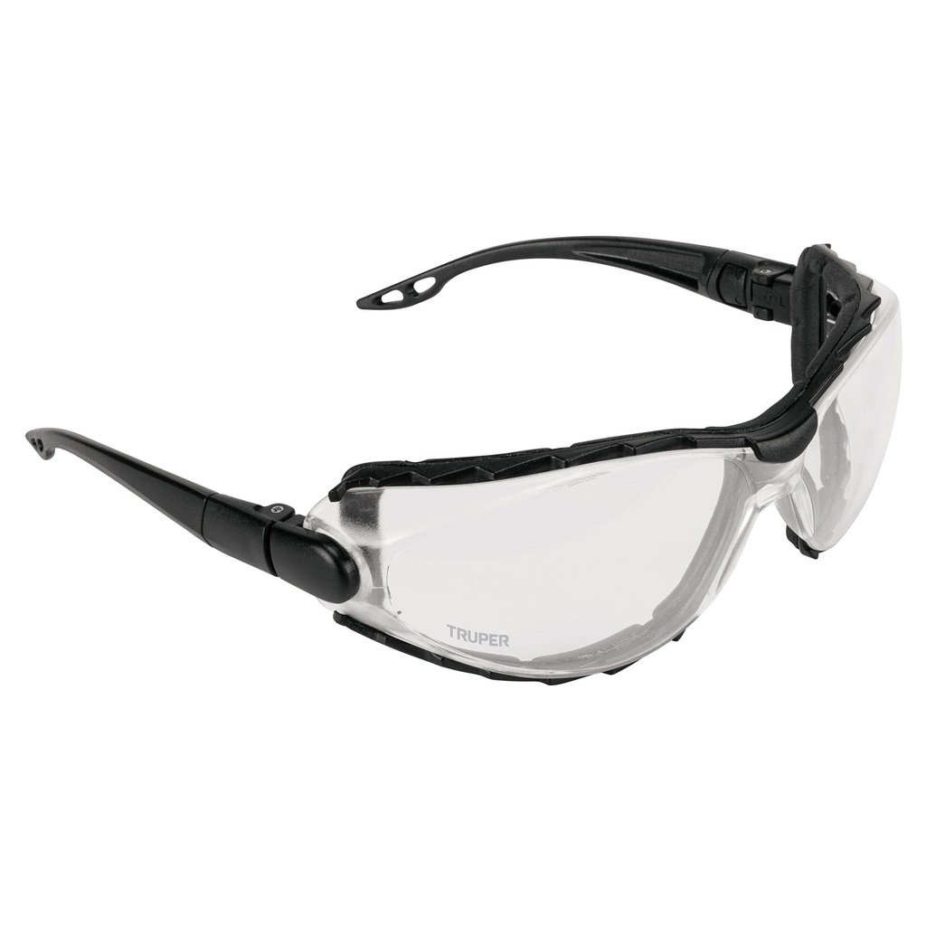 101791 / Lentes transp antiempaño c/marco de espuma y correa, Expert