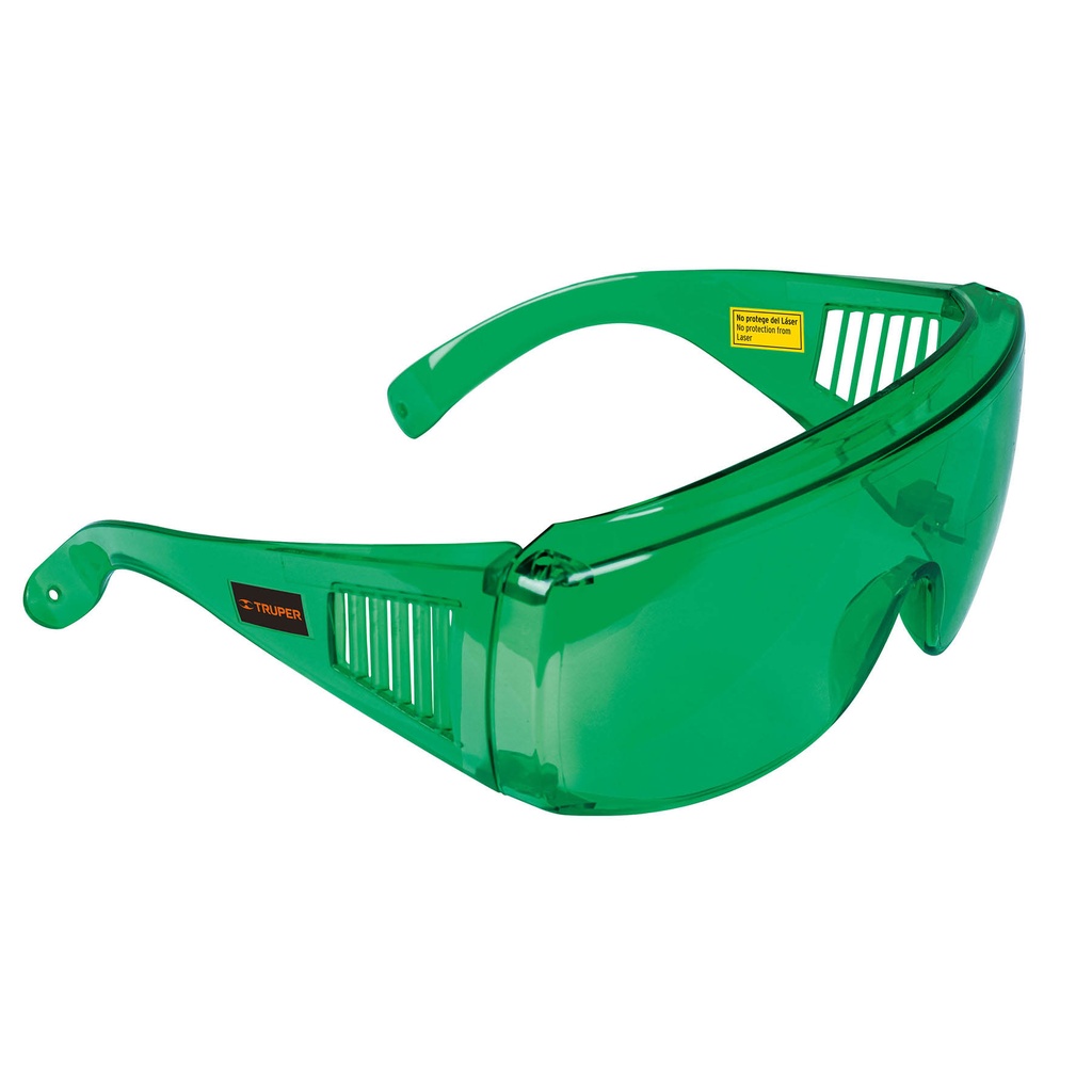 100812 / Lentes de seguridad para láser verde, Truper