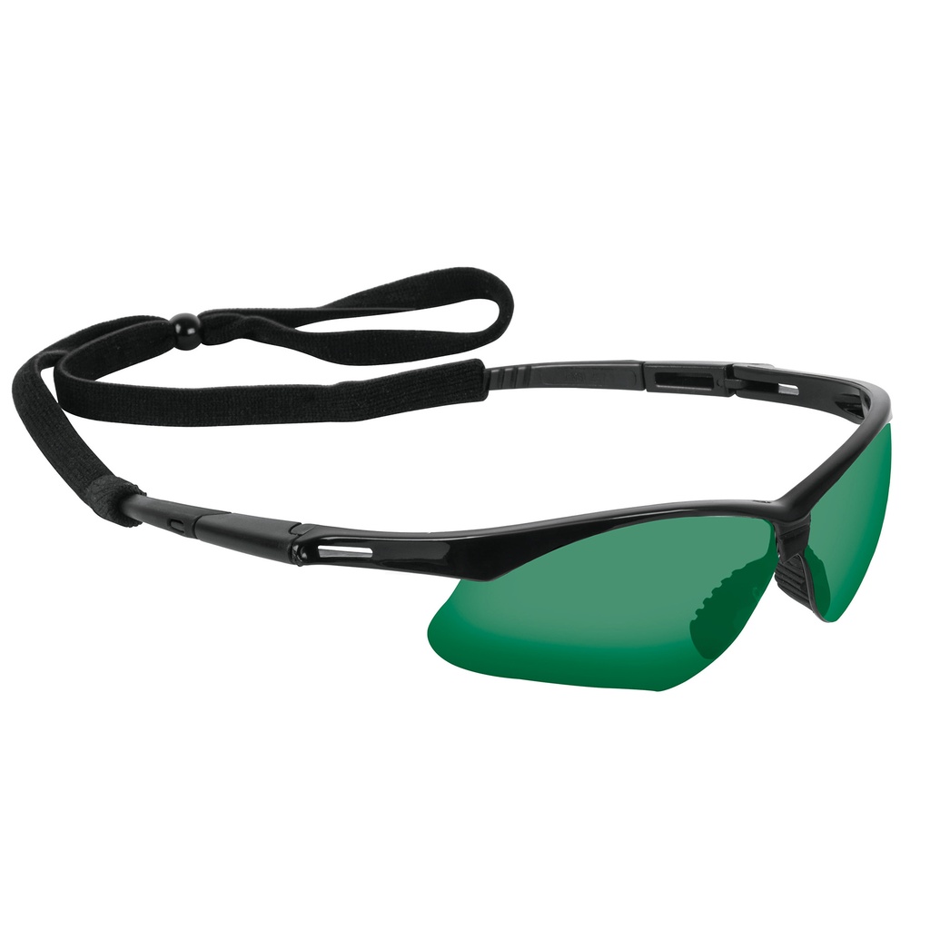 15178 / Lentes seguridad verde antiempaño c/cordón ajustable, Sport, Truper