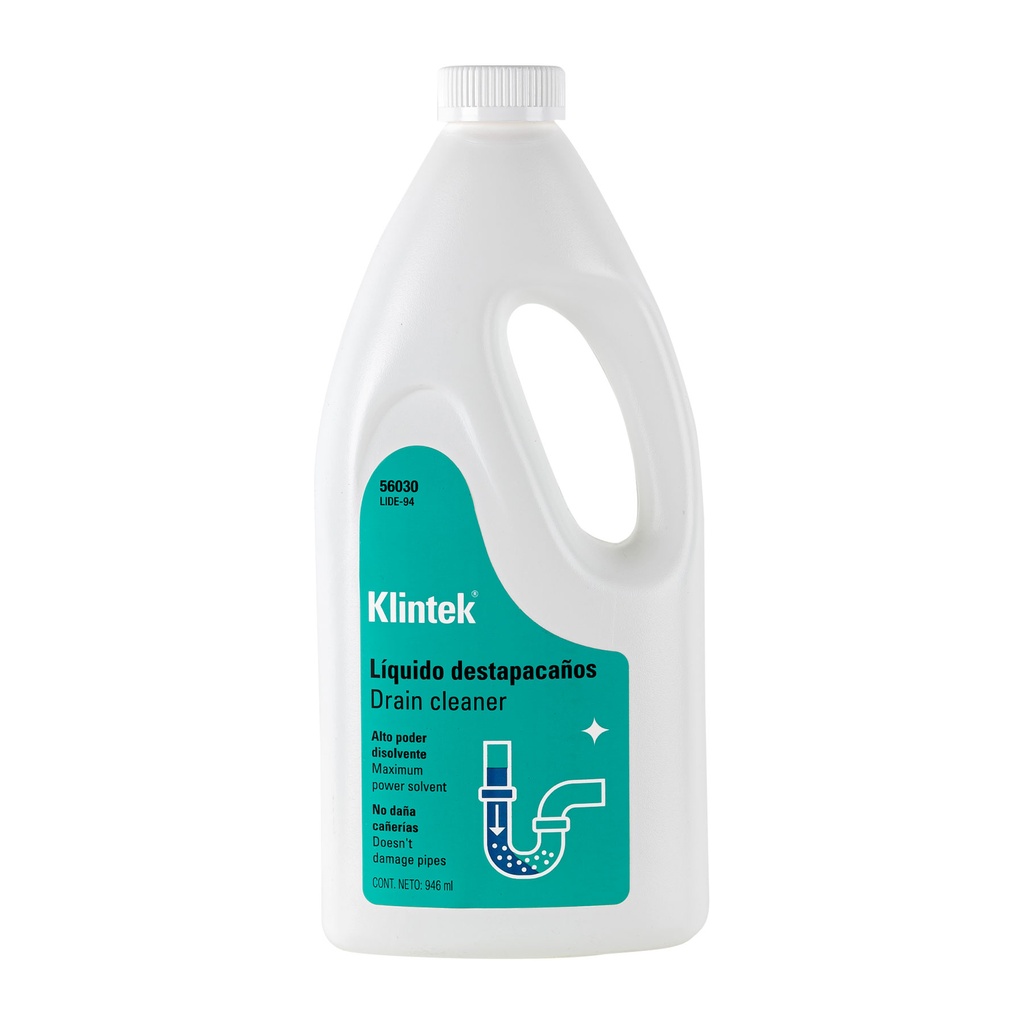 56030 / Líquido destapacaños de 946 ml, Klintek