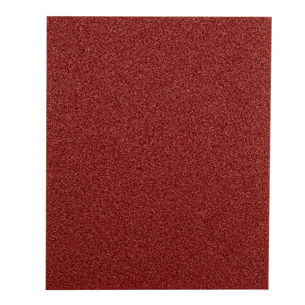 11641 / Lija de esmeril roja grano 50 de óxido de aluminio, Truper