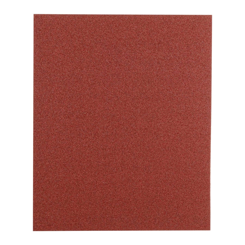 11642 / Lija de esmeril roja grano 80 de óxido de aluminio, Truper