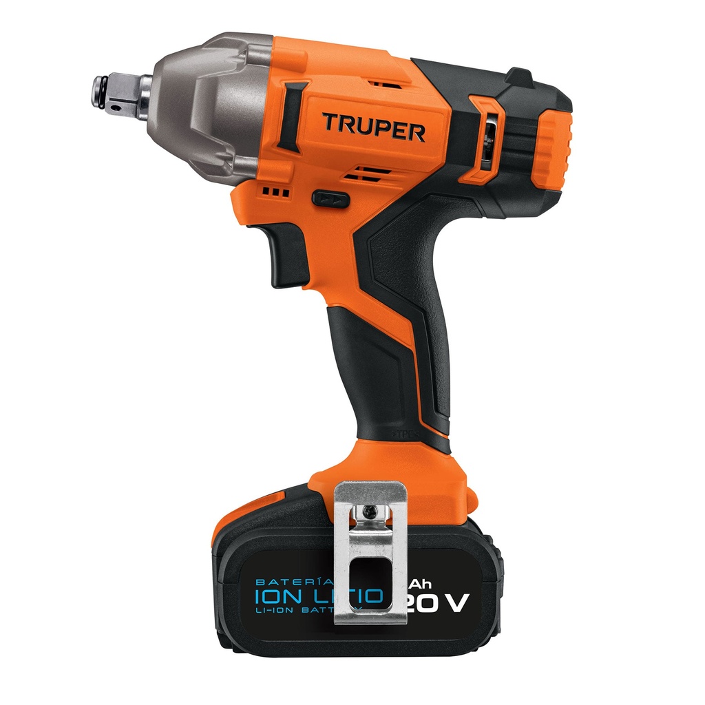 101607 / Llave de impacto inalámbrica 1/2', 20 V, Truper