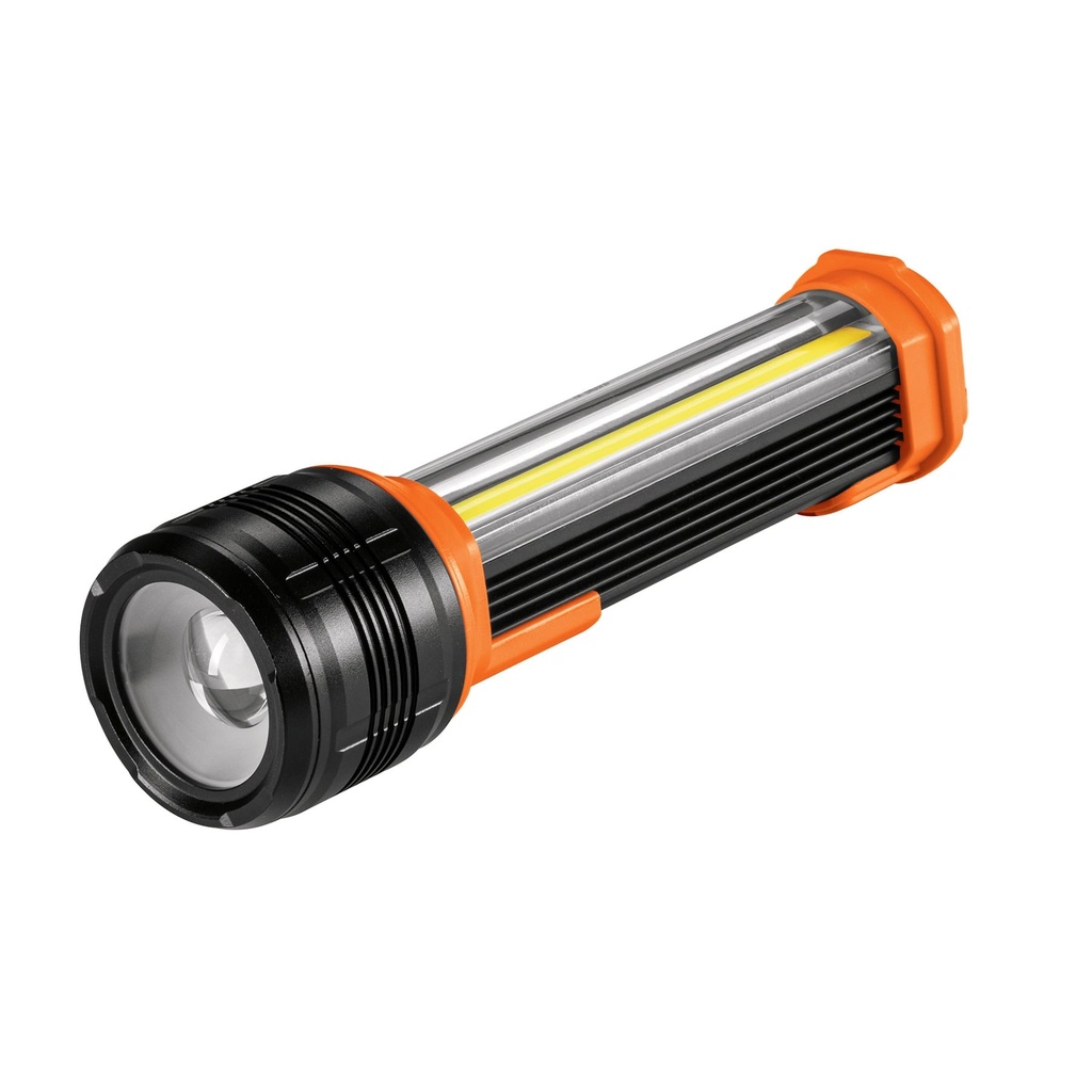 13415 / Linterna recargable con luz emergencia, 480lm, Truper Expert