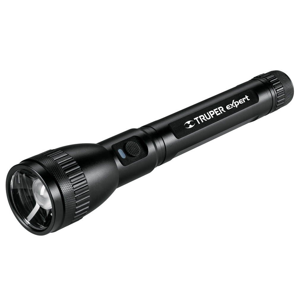 16779 / Linterna LED recargable de aluminio 820 lm, Truper Expert