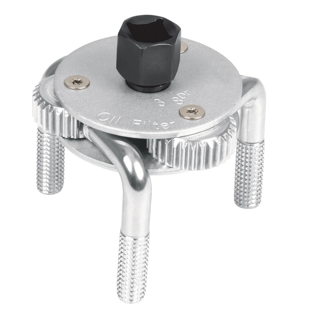 14543 / Llave de 3 puntos 3' a 4-1/2' para filtro de aceite, Truper