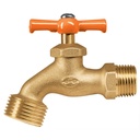 100817 / Llave para manguera, de latón, 140 g, 1/2', a granel, Truper