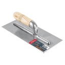 15403 / Llana dentado triangular 11', 10 remaches, mango madera, Truper