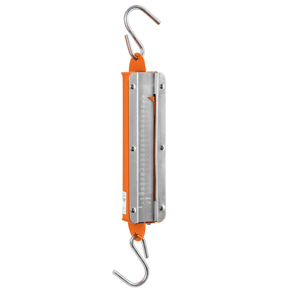 17088 / Báscula capacidad 100 kg romana de resorte, Truper