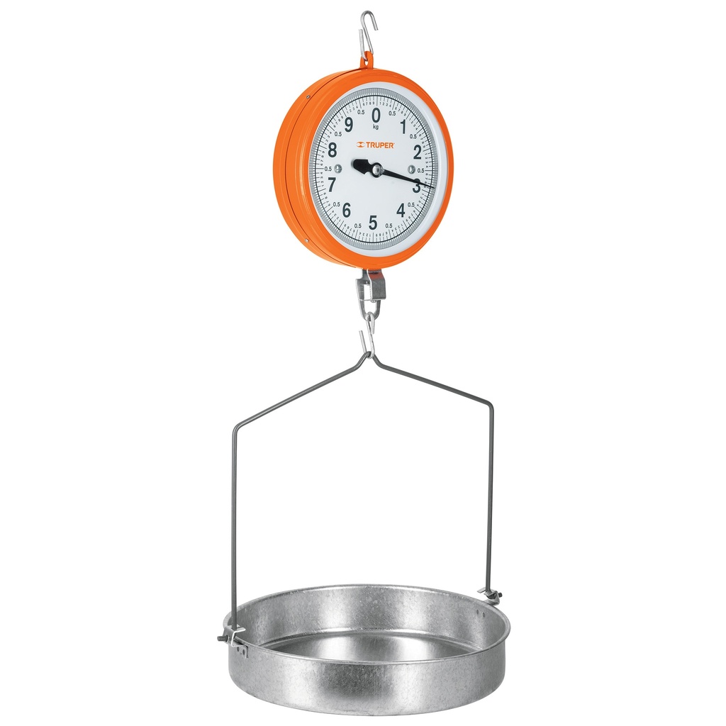 17087 / Báscula capacidad 10 kg mecánica colgante, Truper
