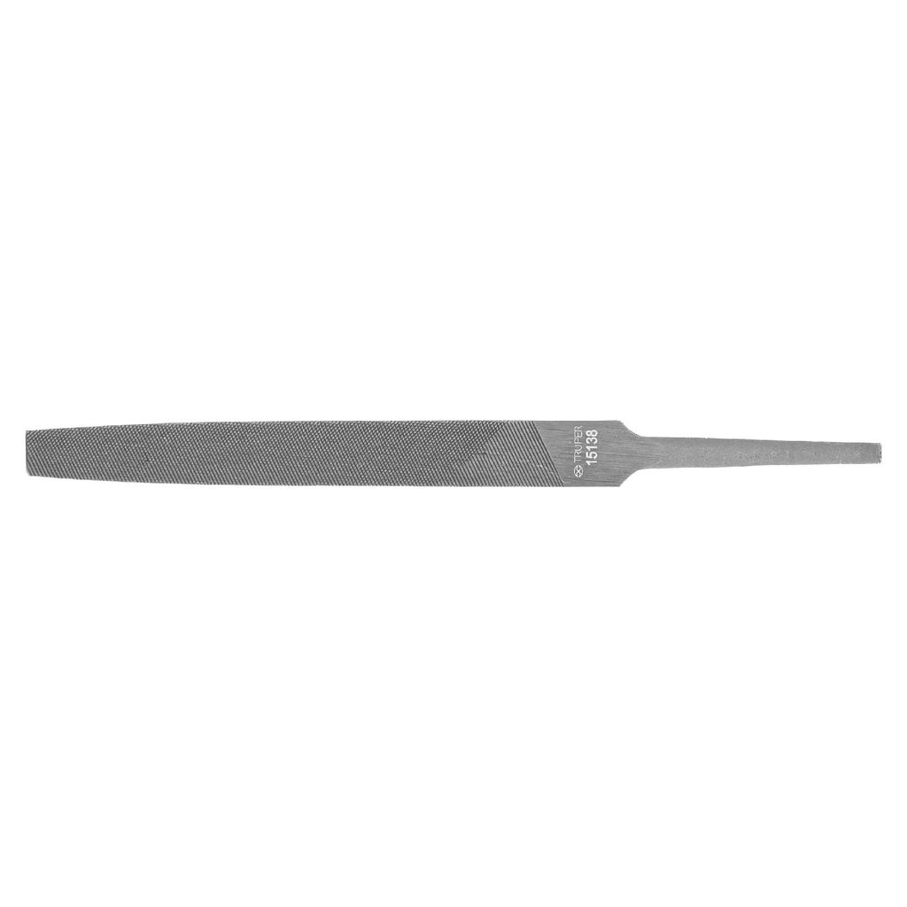 15138 / Lima plana bastarda 4', Truper