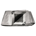 10777 / Lona gris reforzada 6 x 6 m, Truper