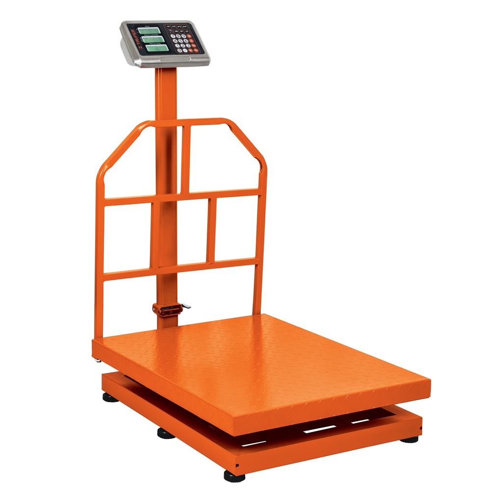 15733 / Báscula electrónica de plataforma, plegable, 500 kg, Truper