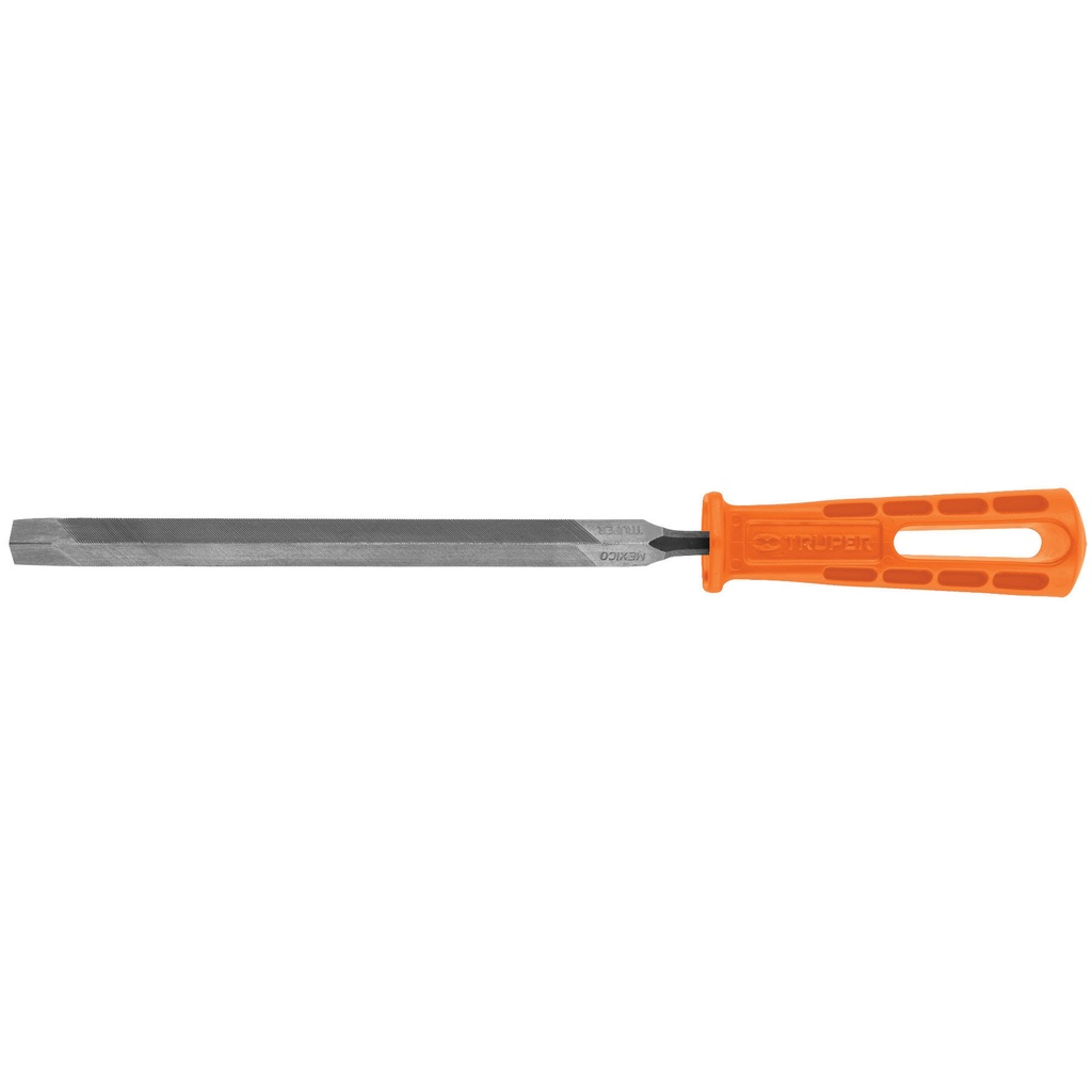 10922 / Lima triángular 8' para machete, 36 dpp, con mango, Truper