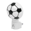 46133 / Luz de noche con lámpara E12, balón soccer, Volteck