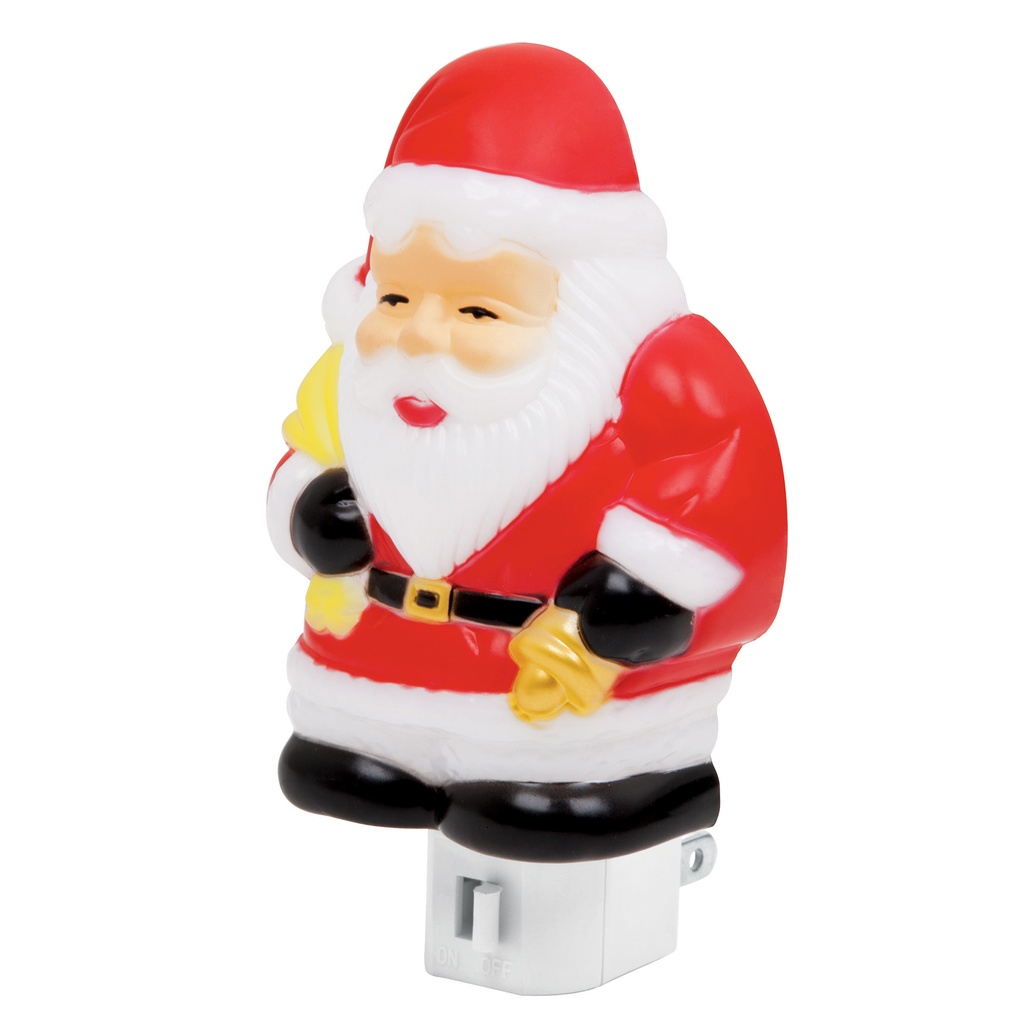 46136 / Luz de noche con lámpara E12, Santa Claus, Volteck