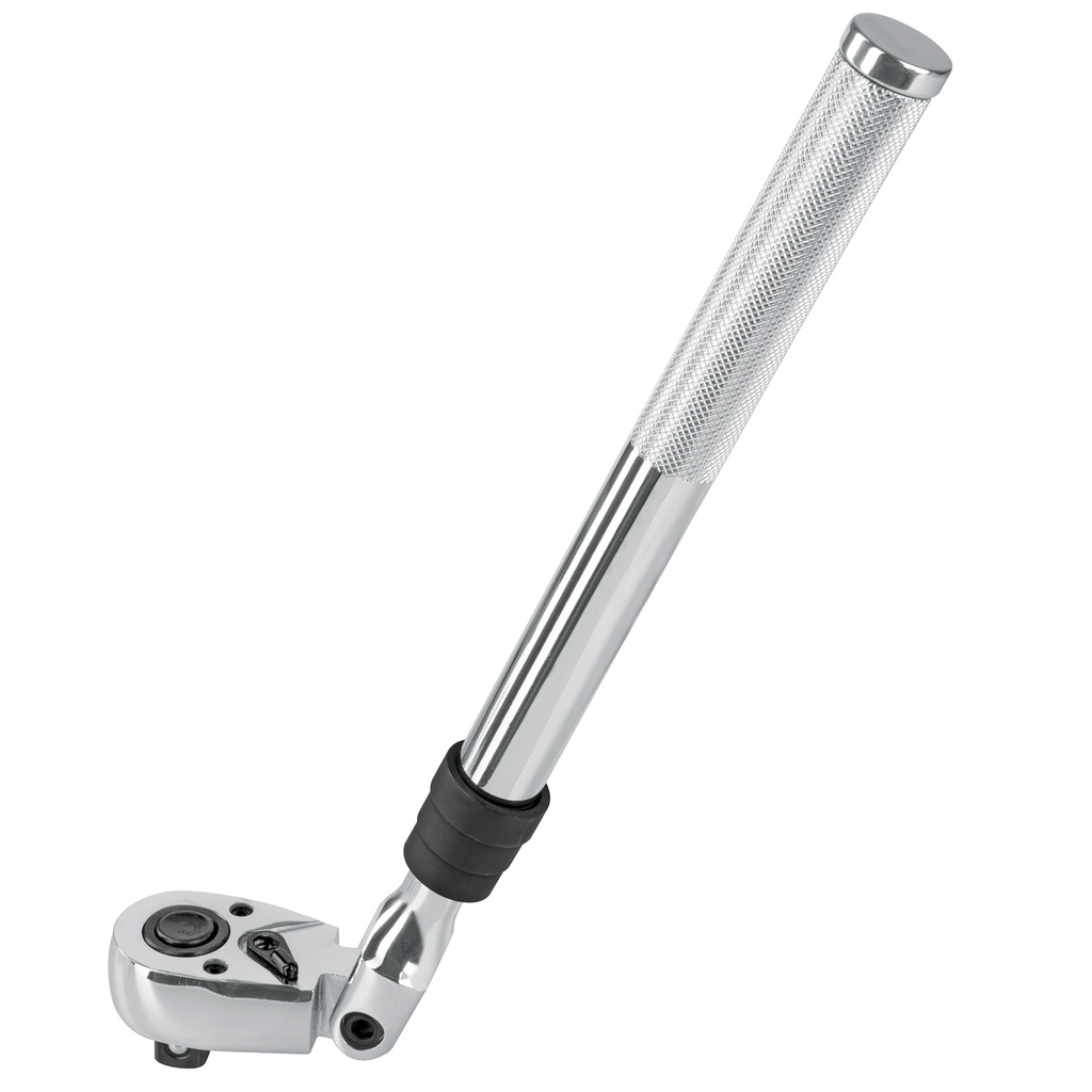 13220 / Matraca cuadro 1/2' telescópica de 19' con cabeza articulada, Truper
