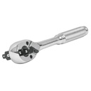 13649 / Matraca triple cuadros 1/4', 3/8' y 1/2', Truper