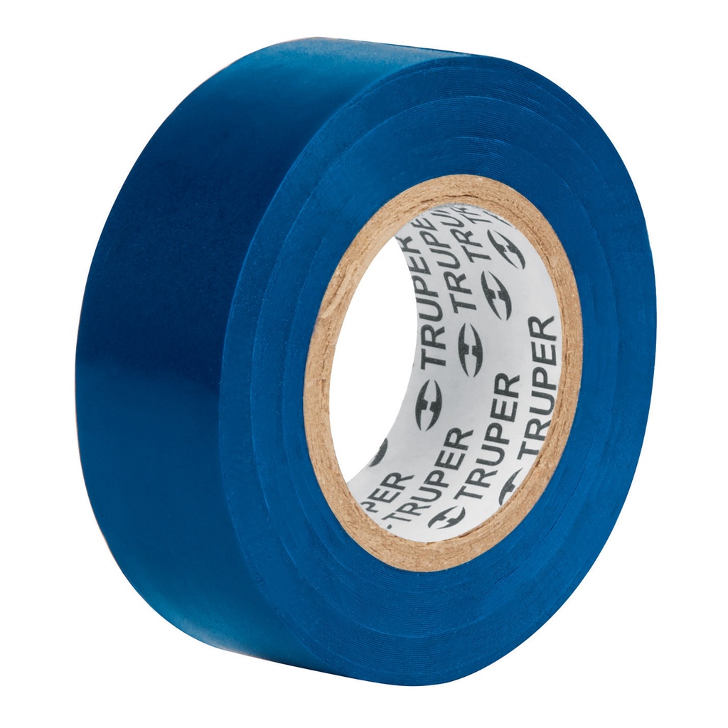 13514 / Cinta de aislar de 9 m x 19 mm, azul, Truper