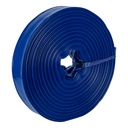 100862 / Rollo de manguera plana de 2' x 50m de descarga p/motobomba, Truper