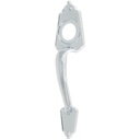 46139 / Chapetón metálico para puerta, acabado cromo mate, Hermex